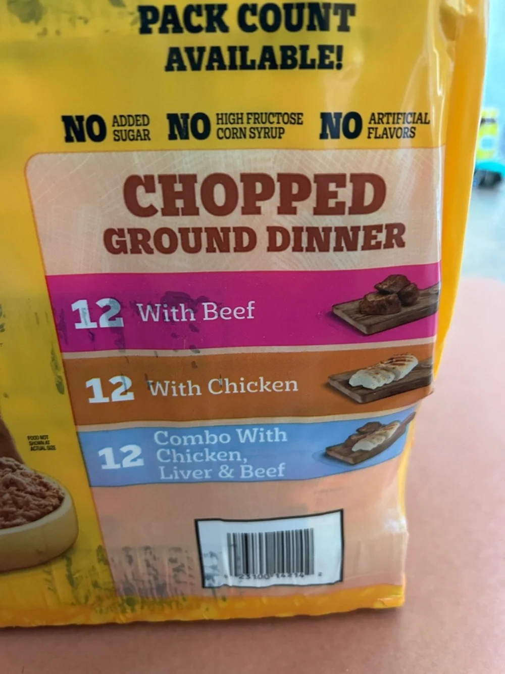 Pedigree 34 Cans of Chopped Ground Dog Food In Cans